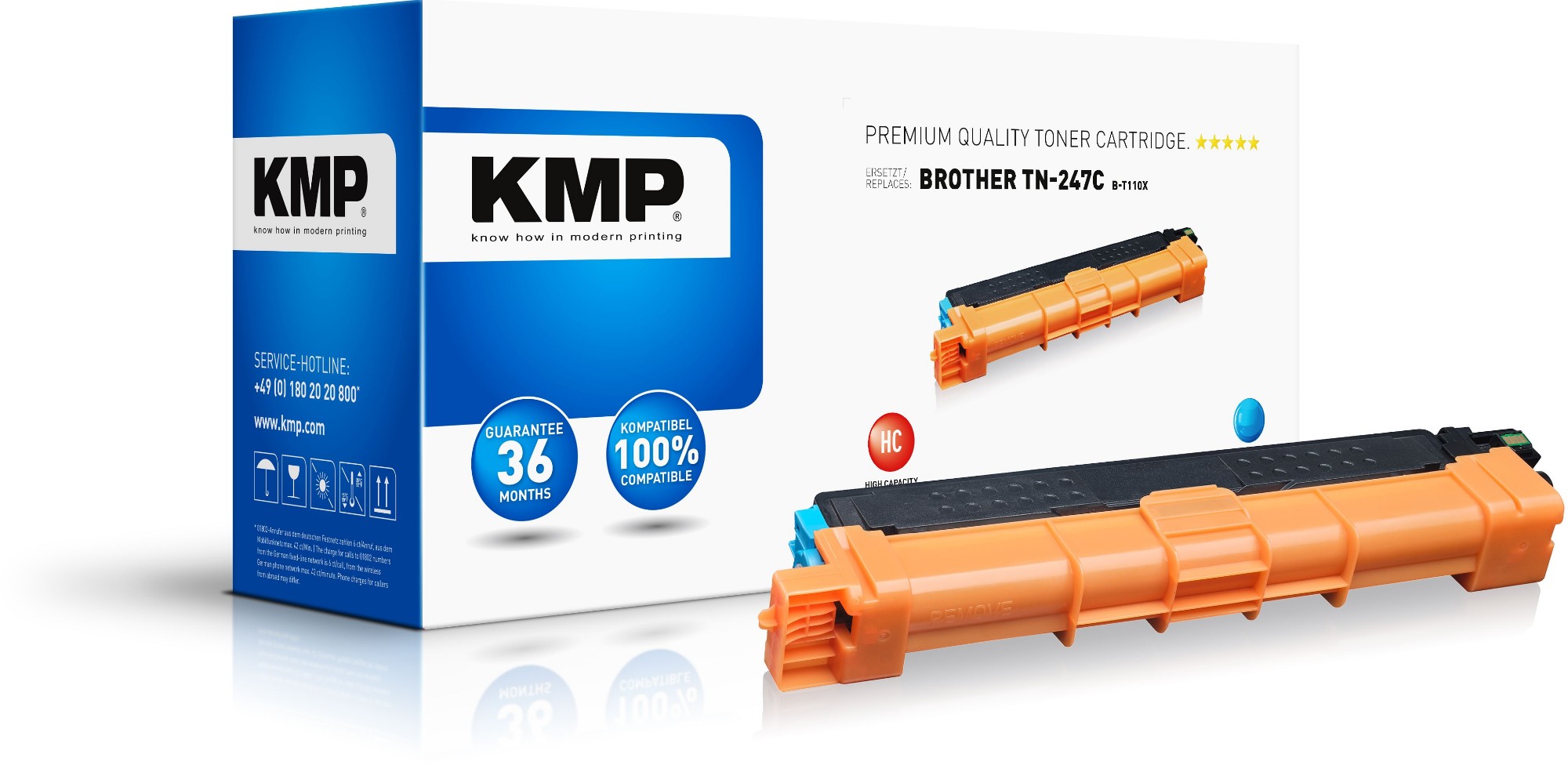 KMP B-T110X toner cartridge 1 pc(s) Compatible Cyan