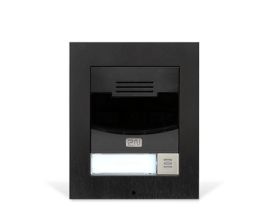 Image of 2N Telecommunications 9155301CBS video intercom system Black
