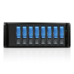 iStarUSA JAGE480HDBL-DE disk array Rack (4U) Black, Blue