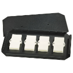 Black Box JPM440A fiber optic adapter 4 pc(s) White