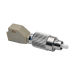 Tripp Lite T020-001-LC10G fiber optic adapter FC/LC 1 pc(s) Beige, Silver