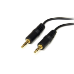StarTech.com 6ft 3.5mm audio cable 70.9" (1.8 m) Black