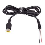 Akyga AK-SC-10 Ersatz-DC-Kabel für Notebook-Netzteil Schwarz Black 1.2 m