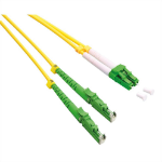 ROLINE 21.15.9487 InfiniBand/fibre optic cable 10 m E-2000 (LSH) LC Yellow