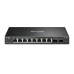 TP-Link ES210X-M2 network switch Managed 2.5G Ethernet (100/1000/2500) Desktop/Wall-Mounting Black