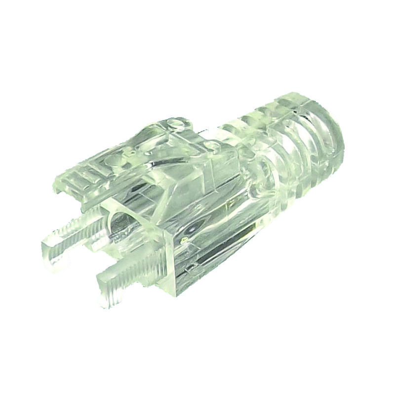 Image of SPEEDY LOCK CAT.6 DATALOK SR BOOT - TRANSPARENT (100 PACK)