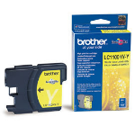 Brother LC-1100HYYBPDR Ink cartridge yellow high-capacity Blister, 750 pages 10.1ml for Brother MFC 6490 C