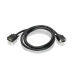 iogear Ultra-Hi-Grade VGA Male -> Male Cable (6 ft) VGA cable 1.8 m VGA (D-Sub) Black