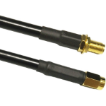 Ventev 400-19-20-P50 coaxial cable TWS400 15 m RP-SMA Black