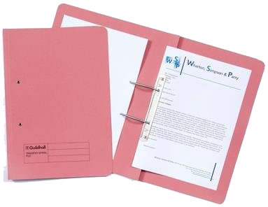 Image of Guildhall 211/9064Z folder Pink 216 mm x 343 mm
