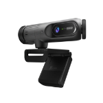 j5create JVU300 2K AI-Powered Webcam with Wireless Microphone and Auto-Focus, Black