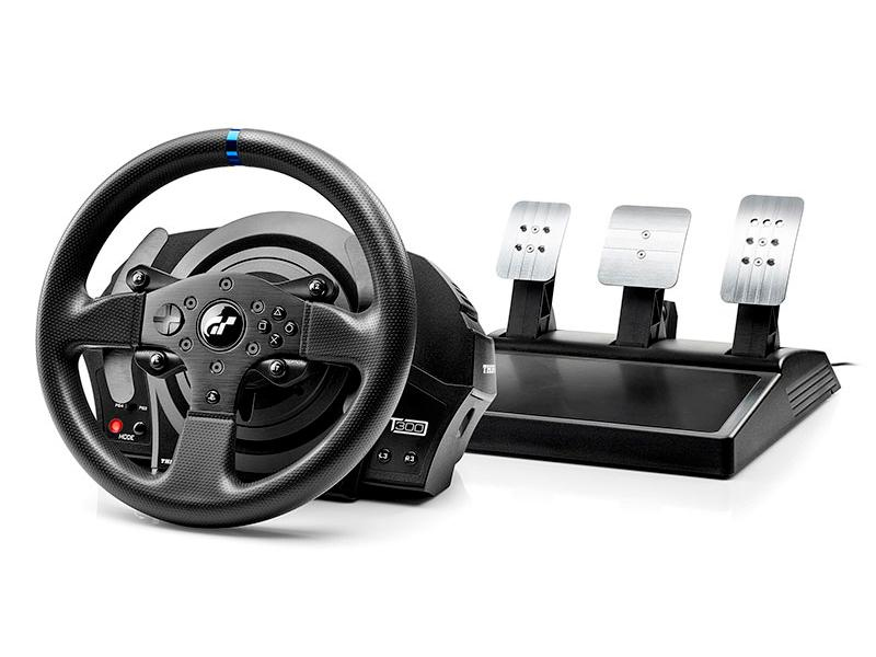 Image of Thrustmaster T300 RS GT Edition Black USB Steering wheel + Pedals...