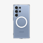 Spigen Ultra Hybrid (MagFit) mobiele telefoon behuizingen 17,5 cm (6.9") Hoes Transparant, Wit