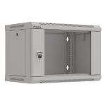 Lanberg WF03-5306-10S rack 6U Wandrek Grijs