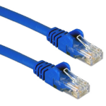 QVS 3ft. 350MHz CAT5e networking cable Blue 35.8" (0.91 m)