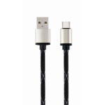 Cablexpert CCP-USB2-AMCM-2.5M USB-kabel USB 2.0 2,5 m USB A USB C Zwart