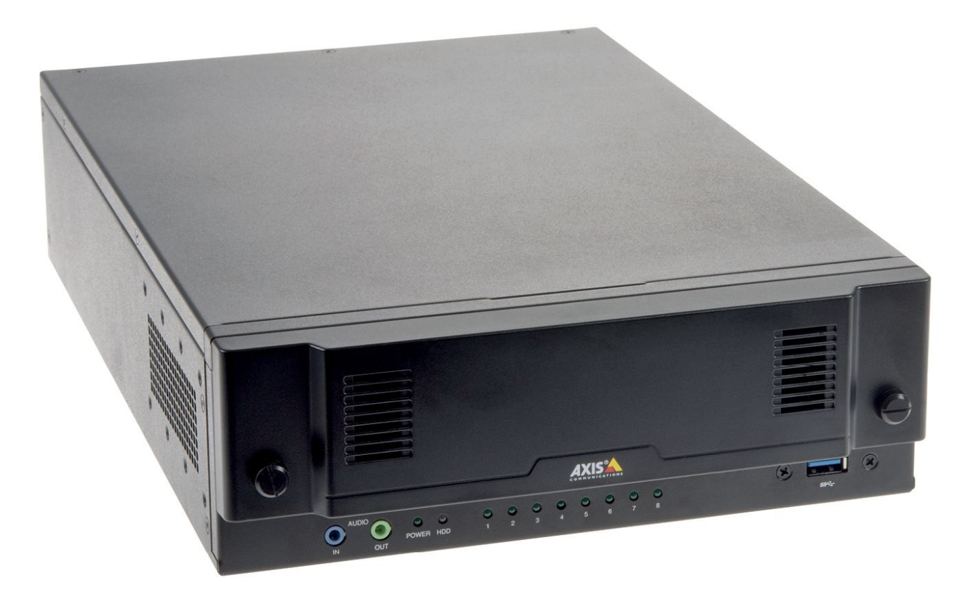 Image of Axis 01580-003 network video recorder Black