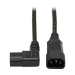 Tripp Lite P004-002-13RA power cable Black 23.6" (0.6 m) C14 coupler C13 coupler