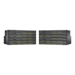 Cisco Catalyst C2960X48TSLL, Refurbished Managed L2/L3 Gigabit Ethernet (10/100/1000) 1U Black