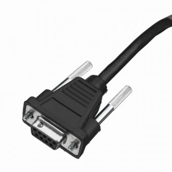 Honeywell 42203758-06E serial cable Black 2.3 m D-Sub, 9-pin / 15-pin D-sub 9-pin / Mini DIN 4-pin
