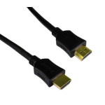 Cables Direct 1m HDMI, M - M HDMI cable HDMI Type A (Standard) Black