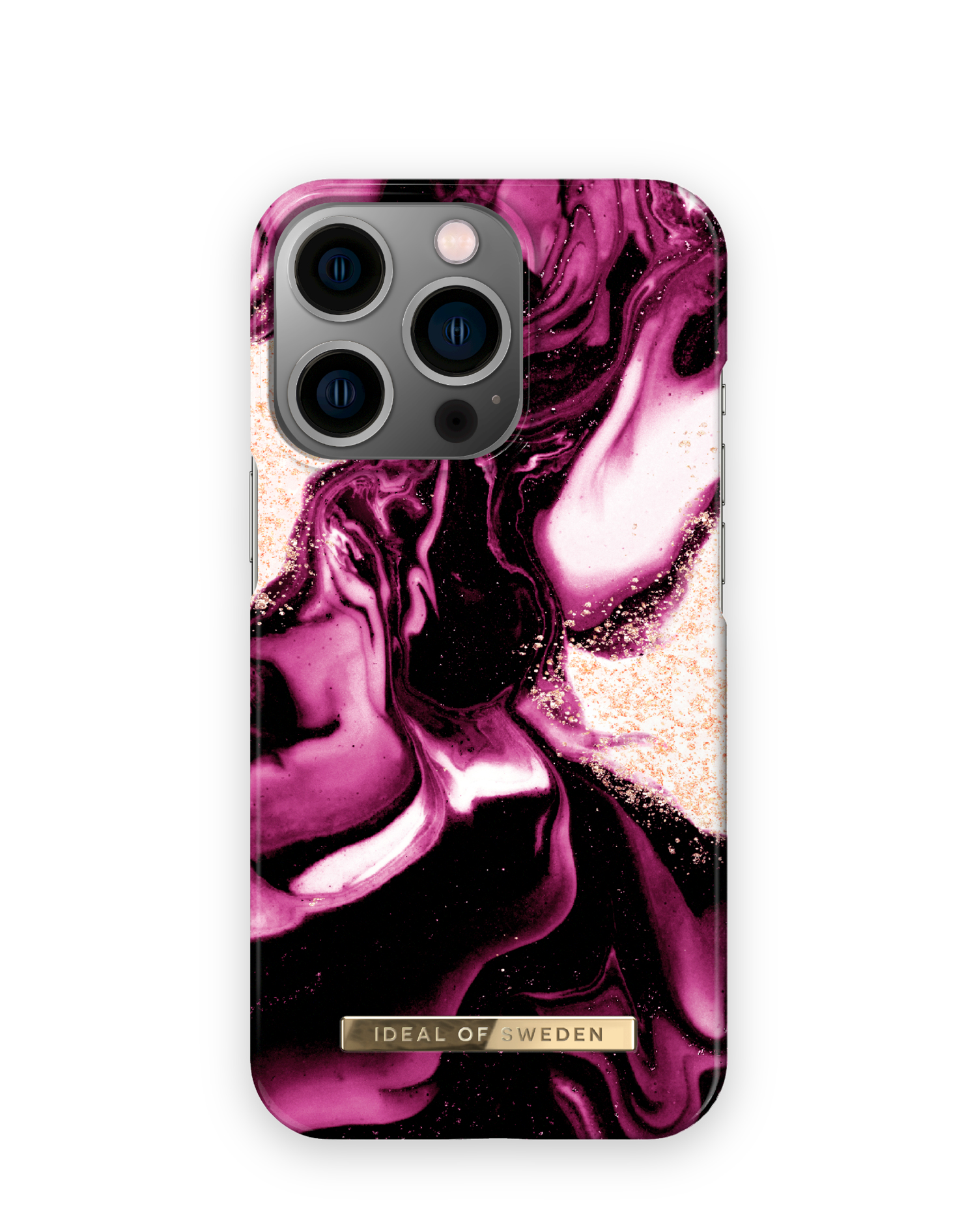 iDeal of Sweden Golden Ruby Marble mobile phone case 15.5 cm (6.1") Cover Multicolour