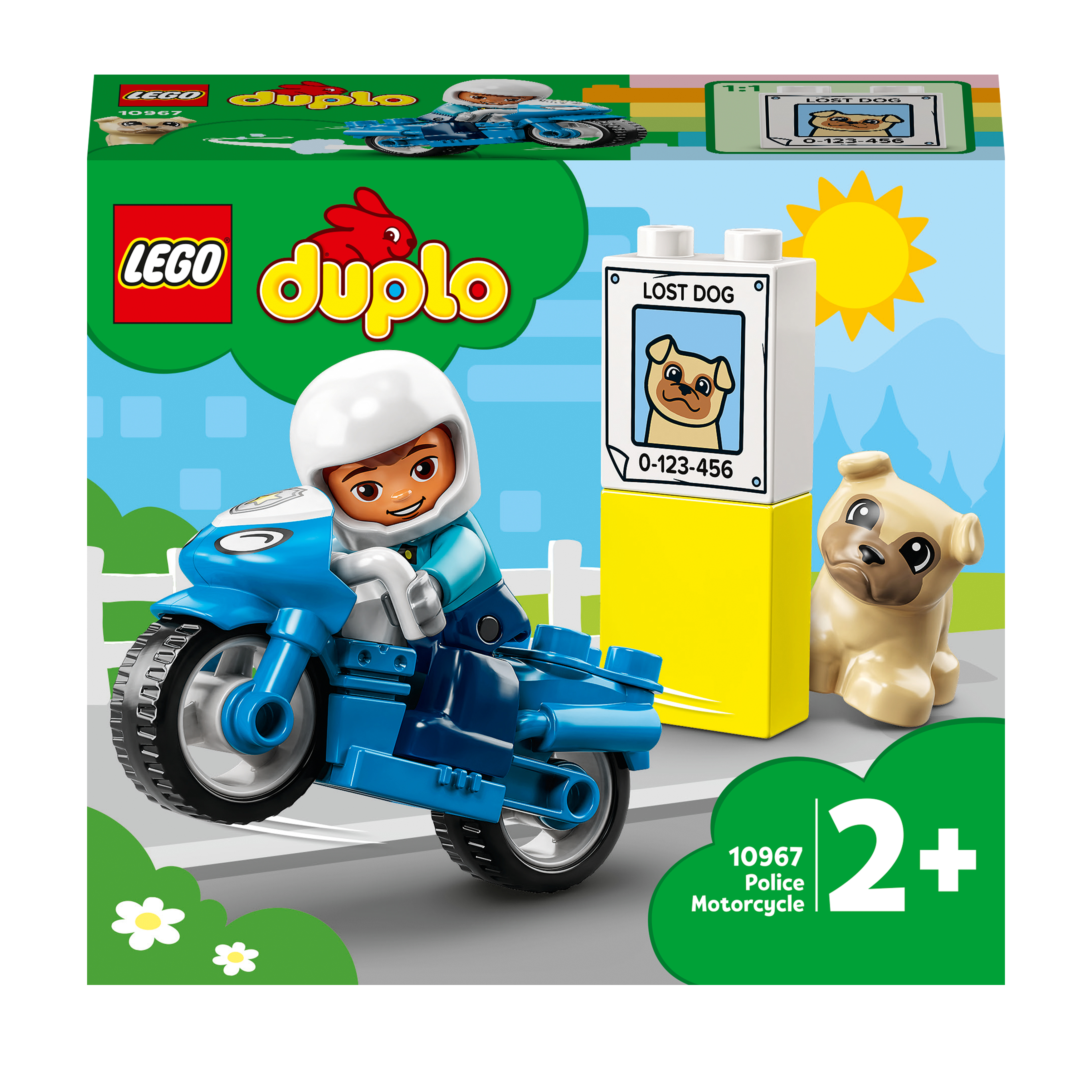 Image of LEGO DUPLO Polizeimotorrad| 10967