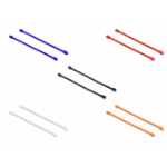DeLOCK 018972 cable tie Black, Blue, Orange, Red, White 10 pc(s)