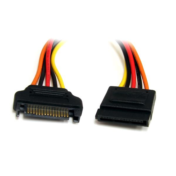 Image of StarTech.com 12in 15 pin SATA Power Extension Cable