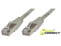 Image of Microconnect SSTP CAT6 25M networking cable Grey S/FTP (S-STP)