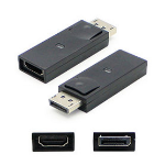 AddOn Networks DISPORT2DVIADPT-5PK cable gender changer DisplayPort DVI-I (29 pin) Black