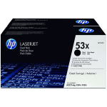 HP Q7553XD/53XD Toner cartridge black twin pack, 2x7K pages ISO/IEC 19752 Pack=2 for HP LaserJet P 2015