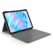 Logitech Combo Touch for iPad Air 11-inch (M2 & M3), iPad Air (5th gen) QWERTY English Smart Connector Gray