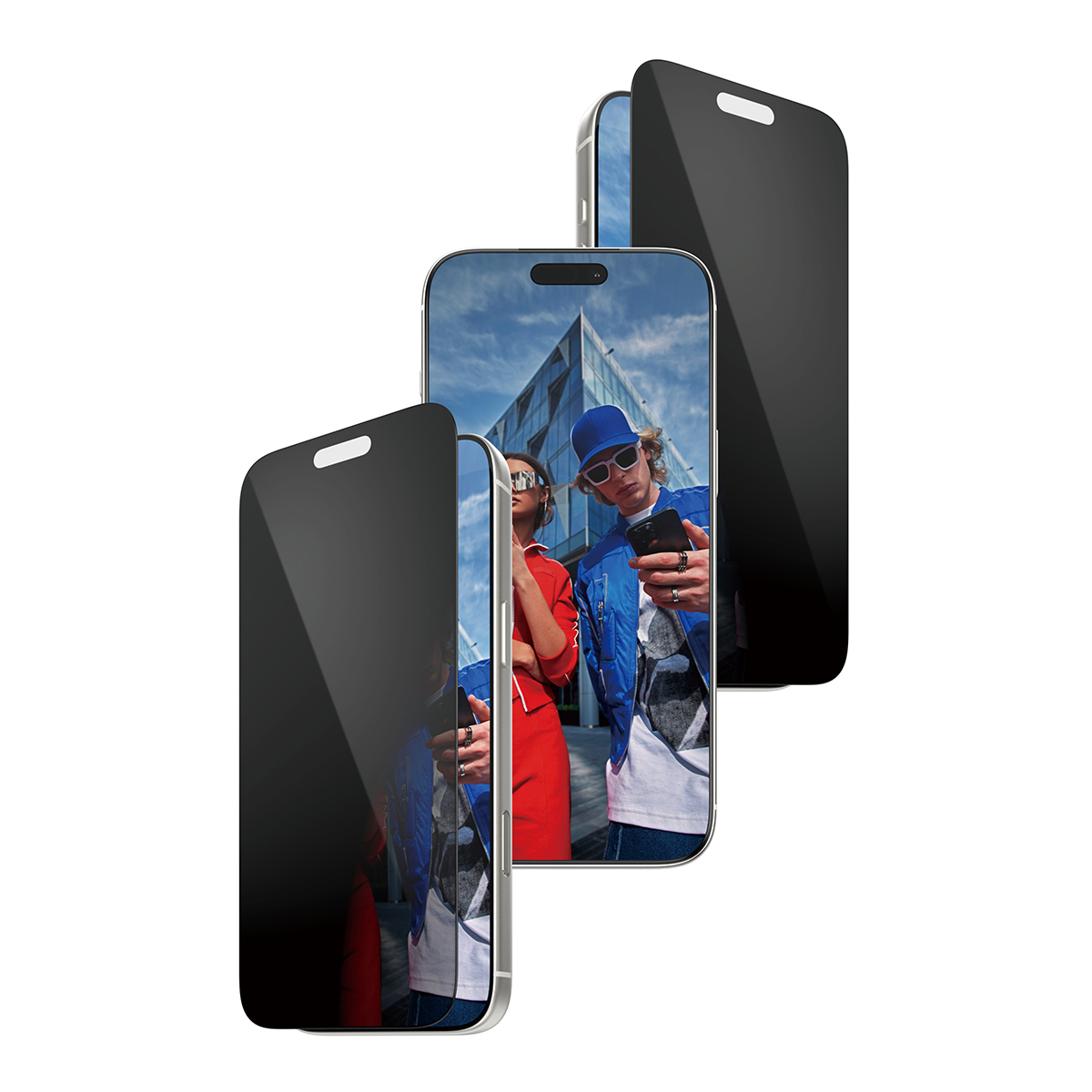 PanzerGlass Â® 2-Way Privacy Screen Protector iPhone 17 Pro Max | Ultra-Wide Fit w. FASTFIT IN-A-BOX