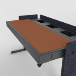 Heckler Design H902-4008 desk pad Linoleum Brick colour