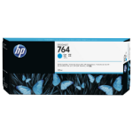 HP C1Q13A/764 Ink cartridge cyan 300ml for HP DesignJet T 3500