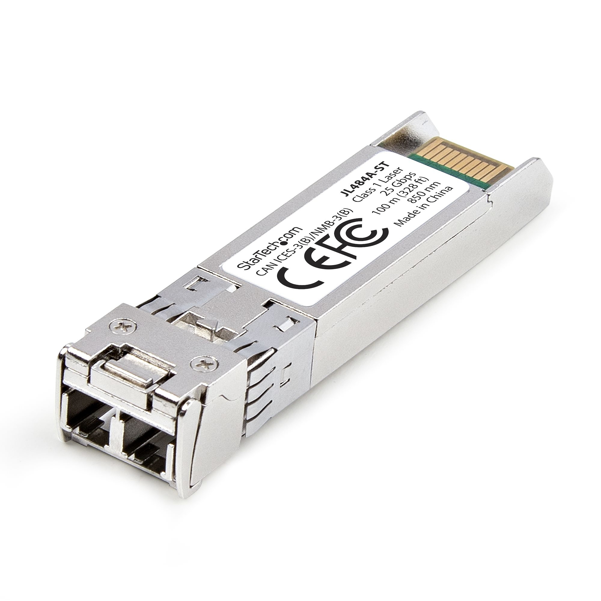 StarTech.com JL484A-ST Compatible 25G SFP28 10 km Transceiver StarTech.com JL484A-ST Compatible 25G SFP28 10 km Transceiver