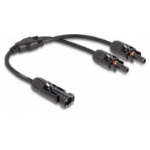 DeLOCK 88222 Kabel splitter/combiner Kabelsplitter Zwart