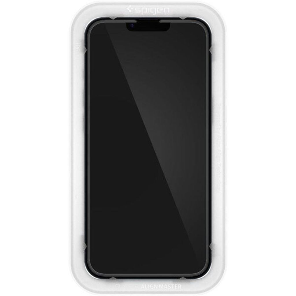 EU Product - iPhone 13 / 13 Pro / 14 tempered glass screen protector Alm Glass Fc - Black thumbnail