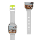 Urban Armor Gear 191488113B81 slimme draagbare accessoire Polsband Licht Grijs, Lichtgroen Silicone