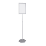 Bi-Office SUP0402 sign holder/information stand A3 Aluminium, Plastic, Steel Aluminium, White