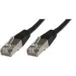 Microconnect SSTP60015S networking cable Black 0.15 m Cat6 S/FTP (S-STP)