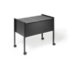 Durable 309501 file storage box Stainless steel Black