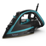 Tefal Puregliss FV8066 Dry & Steam iron Durilium AirGlide Autoclean soleplate 3000 W Black, Blue
