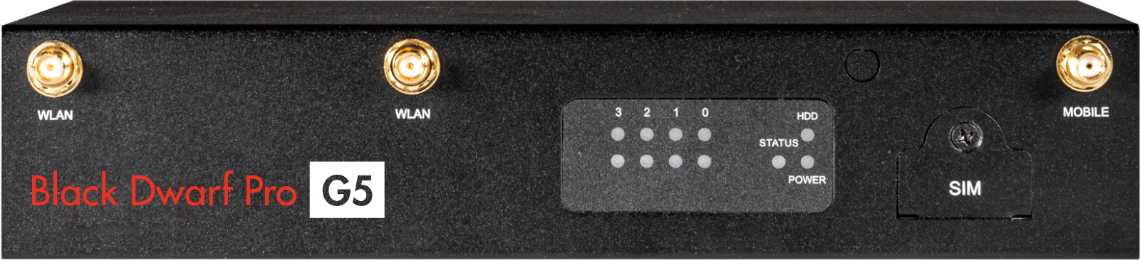 Image of Securepoint Black Dwarf Pro G5 hardware firewall Desktop 2830 Mbit/s