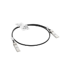 HPE Aruba Networking R9D19A InfiniBand/fibre optic cable 1 m SFP+ Black, Silver