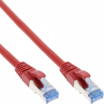 InLine Patch Cable S/FTP PiMF Cat.6A halogen free 500MHz red 5m