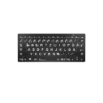 Logickeyboard LKB-LPWB-BTPC-DE keyboard Universal Bluetooth QWERTZ German Black