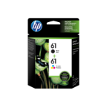HP 61 2-pack Black/Tri-color Original Ink Cartridges