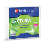 Verbatim 12 x CD-RW 700 MB 12x 1 pc(s)